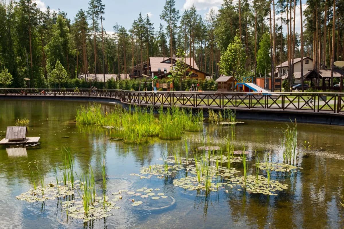 Единый стиль посёлка — с нуля за один сезон